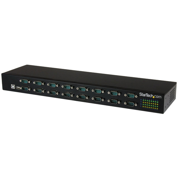 Startech.Com 16-Port USB-to-Serial Adapter Hub with Daisy Chain Function ICUSB23216FD